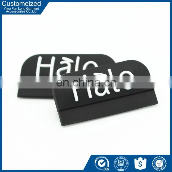 2016 Wholesale Fashion Design With Delicate Design Silicone Logo photo-2