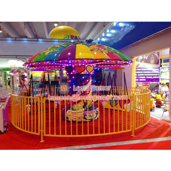 Zhongshan Amusement Swing Rides Chair Flying Colorful Chair Kiddie Rides photo-5