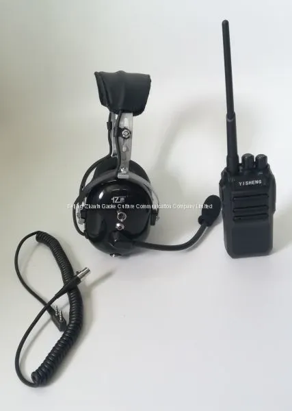 Yisheng Brand YS-ANC-K01 Noise Cancelling Headset for Walkie-Talkie Equivalent to Aviation ENC Headsets photo-3