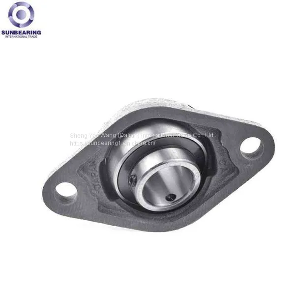 SUNBEARING Pillow Block Bearing UFL000 Grey 10*60*36mm Chrome Steel GCR15 photo-3