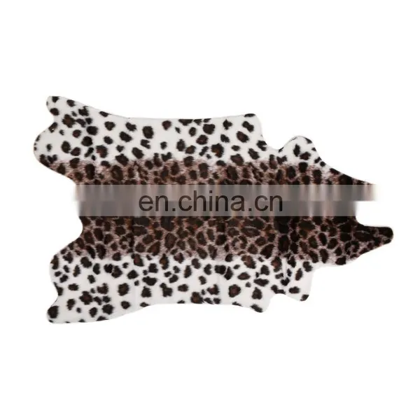 Popular Upscale Comfortable so Soft Imitation Animal Fur Shaggy Living Room Rugs Carpet photo-2