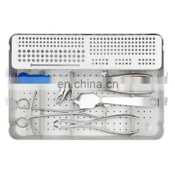 CE & ISO Marked Bone Surgery Instruments Large Fragment Locking Plates Instruments Set AO Orthopedic Surgical Instrument photo-4