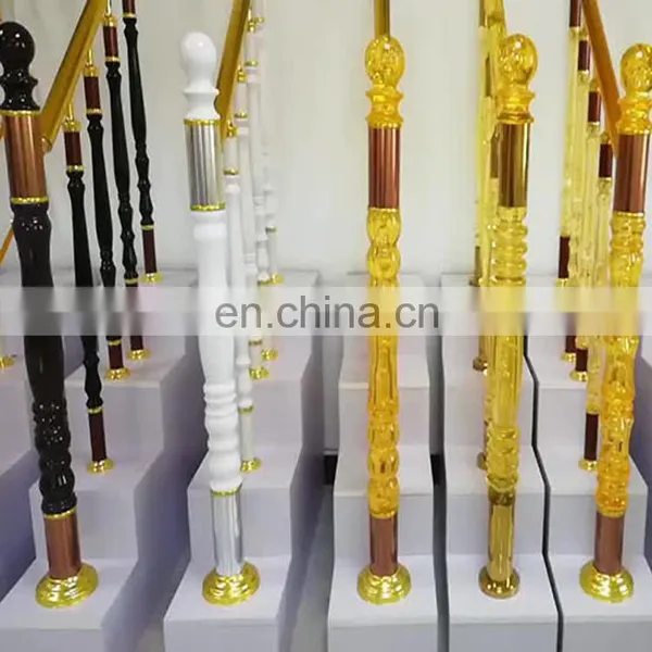 Fashion Molden Style Acrylic Stair Railings,Crystal Baluster Pillars,Decorative Clear Acrylic Glass Pillars photo-6