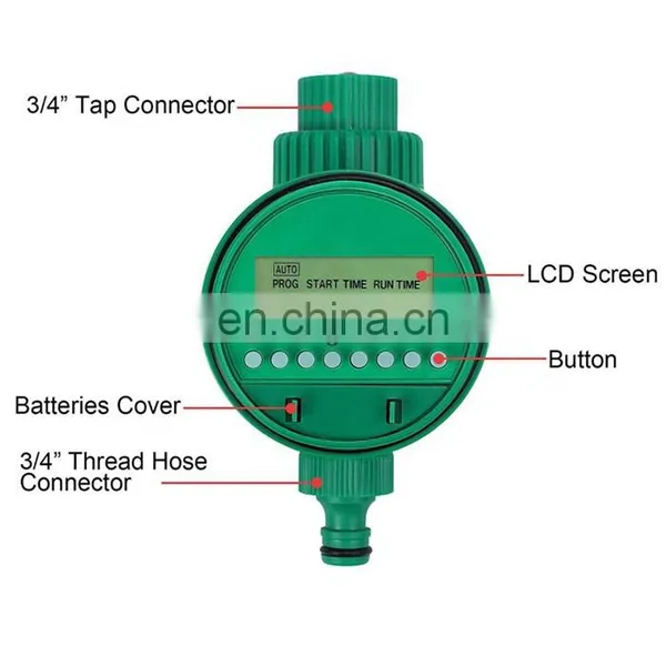 LCD Display Automatic Electronic Intelligent Battery Irrigation Controller Agricultural Watering photo-6