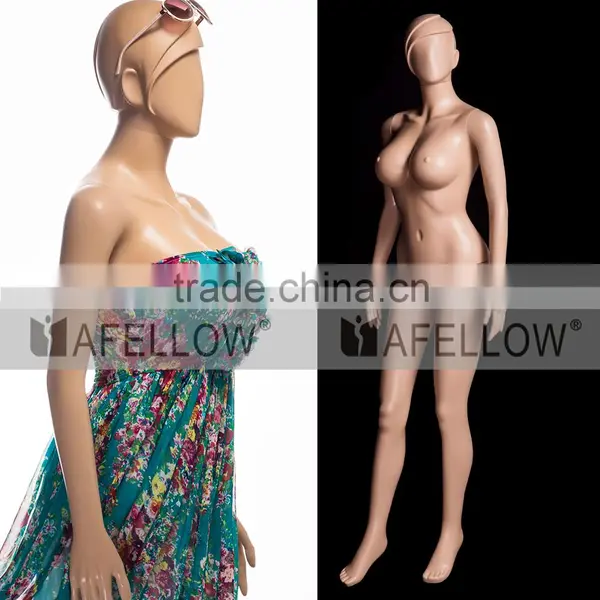 Big Chest Female Mannequin, Plastic Environmental Protection Woman Mannequin,Abstract Manikin, Cheap Model M009-XFF02 photo-2