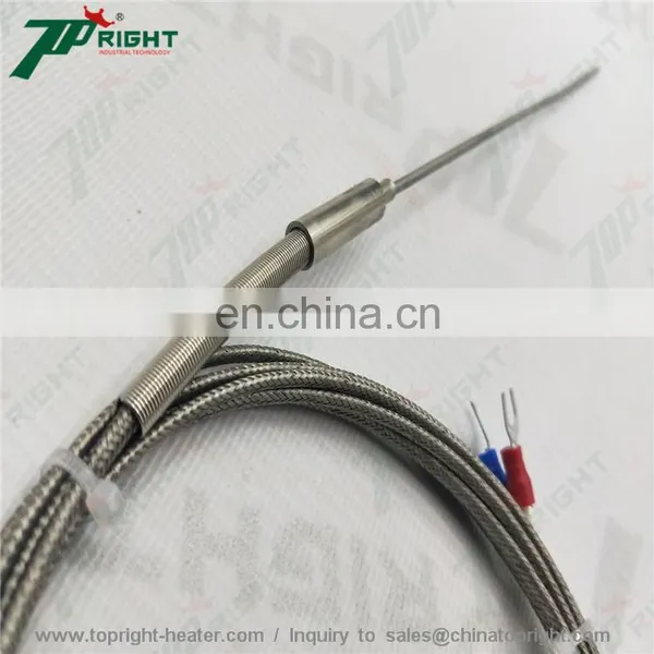 Stainless Steel Probe 0~400C Temperature Sensor J Type Thermocouple in Probe 2*90mm photo-5
