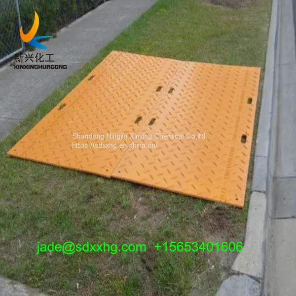 Uhmwpe Temporary Crane Ground Mat for Road Walkways Portable Work Pads Access