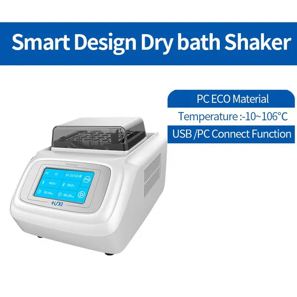 2021 New Design Smart Thermomastic Metal Module Dry Bath Incubator Dry Bath Shaker photo-2