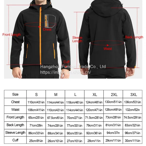 KUTOOK Windproof Jacket Men for Hiking Running Outdoors photo-3