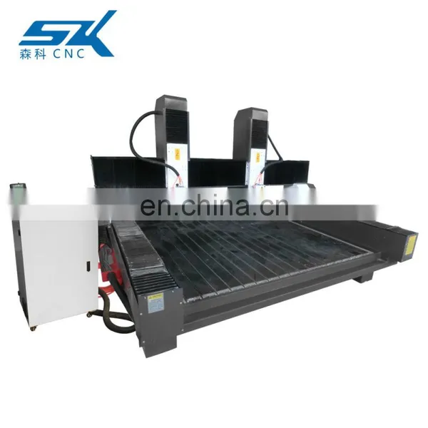 Double Heads 3D Stone Marble Professional Carving CNC Machinery Processing Granite Marble Tombstone Stone Engraving Carving photo-5