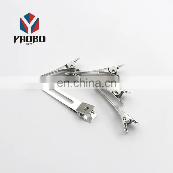Fashion High Quality Metal 45mm Double Prong Alligator Hair Clip photo-5