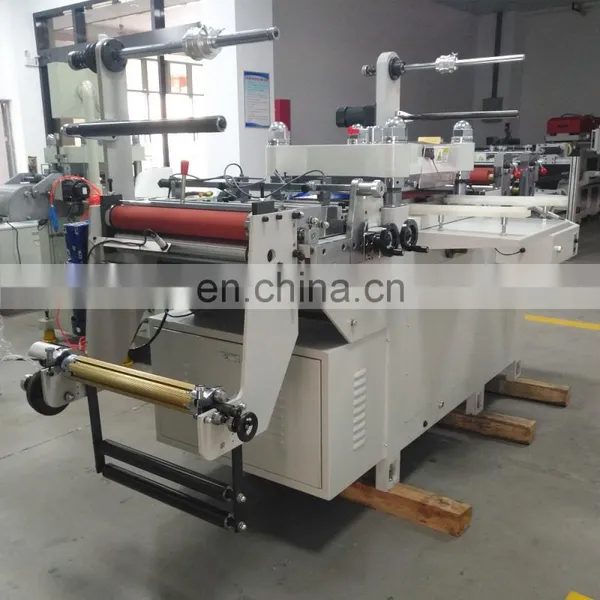 0.01mm Protective Film PET Die Cut Barcode Label Cutting Machine photo-2