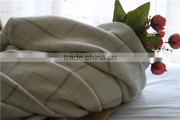 Spanish Soft Pure Woven Wool Throw Blanket photo-3