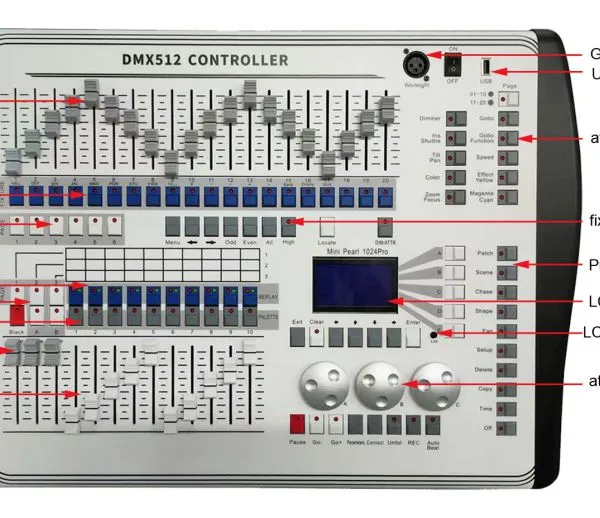 MH-DX1024 Classics 1024 light controller