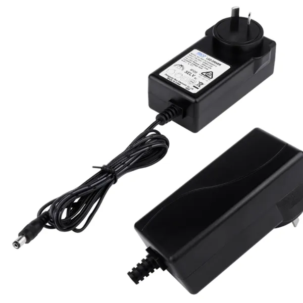 12Vdc 24Vdc 42W EU Us Power Adapter for CCTV Box Router Beauty Equipment