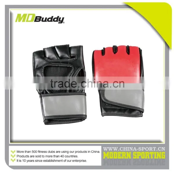 Popular Custom Made Logo Half Finger Boxing Gloves photo-2