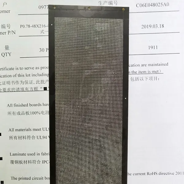 P1.53MiNiLED4layer 1nd Order HDIPCB photo-3