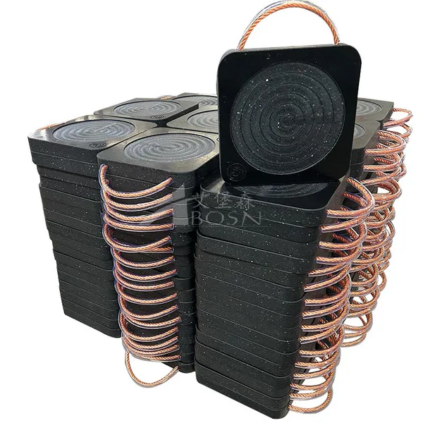 UHMWPE Black Leg Pads for Heavy Machinery, Wear-resistant, Anti-slip, and High Load-bearing photo-4