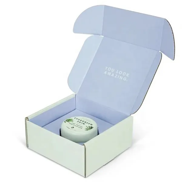Folding Matte Cardboard Product Packaging Paper Gift Shipping Box With Insert photo-3