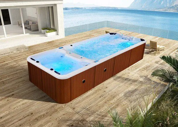 HS-SP08B 2015 Chinesischer großer Außen-Garten-Massage-Wirbel-Schwimmpool