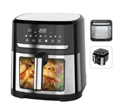 Air Fryer Independent Dual Knob Multifunctional（Wechat:13510231336） photo-2