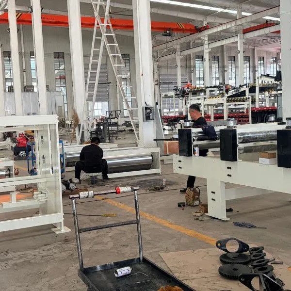 Complete Corrugated Cardboard Making Production Line For Carton Box