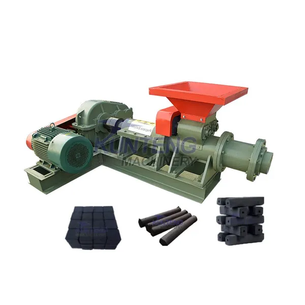 Industrial Coconut Shell Charcoal Palm Charcoal Coal Rod Extruder Polygonal Coal Rod Extruder EPC