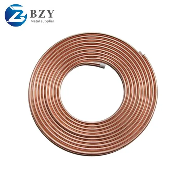 Pancake Coil Copper Tube / Pipe for Air Conditioner