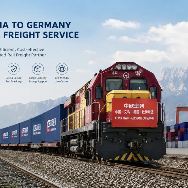 China to Germany DDP Shipping Service by Sea and Rail Freight photo-3
