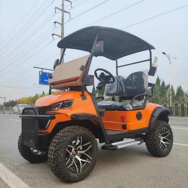 New Electric 2-seater Golf Cart, a Sightseeing Vehicle From the Source Factory With High Cost-performance for Export Trade photo-5