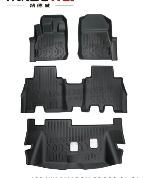 Use for VOLKSWAGEN Amarok 3D Auto Carpet Car Floor Mat Luxury Carpet Easy to Clean Anti-slip Makers Custom All Weather Zero Formaldehyde Waterproof photo-3