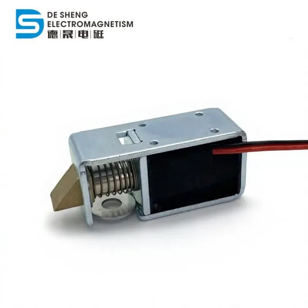 Small DC 12v24v Electromagnetic Solenoid Lock photo-3