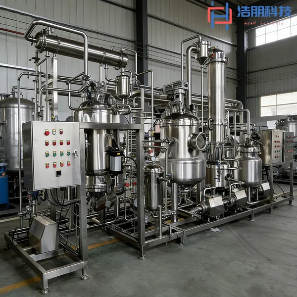 0.05m³ Small-Scale Extraction Concentration Machine 30kg/h Steam Heating Vacuum Low-Temperature for Lab Pharma​