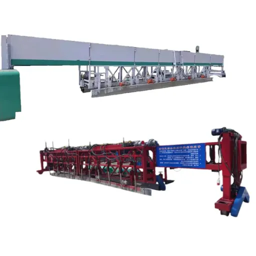 Electric Vibratory Screed for Factory Floor and Parking Lot Leveling With 2.5m Screeding Width