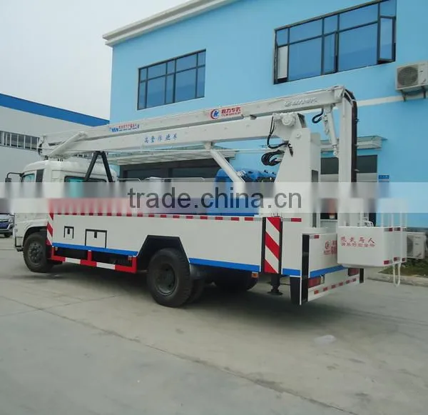 Peru Dongfeng High Altitude Truck for Sale,china New Telescopic Boom Lift Truck photo-5