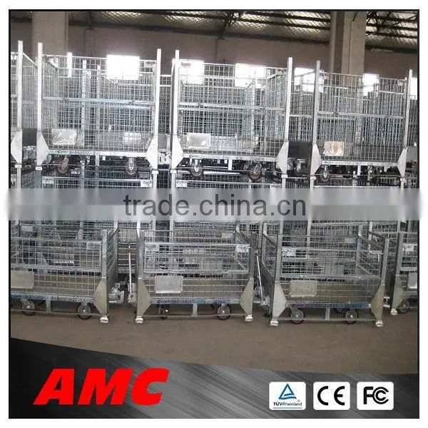 Collapsible Metal Stainless Steel Wiremesh Container