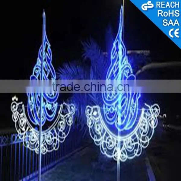 New Design Hanging Ramadan Lights Decoration for Shopping Mall Atrium