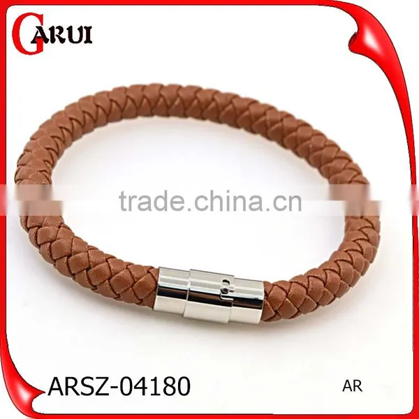 2016 in Stock New Product Handmade Genuine Leather Friendship Bracelet photo-5