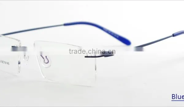 New Designer Rimless Metal Most Popular Eyeglasses Frame photo-5