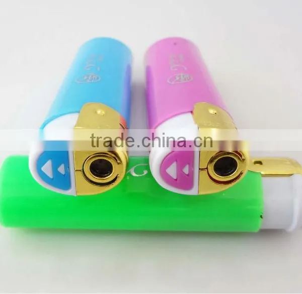 Round Design Solid Color Windproof Lighters photo-3