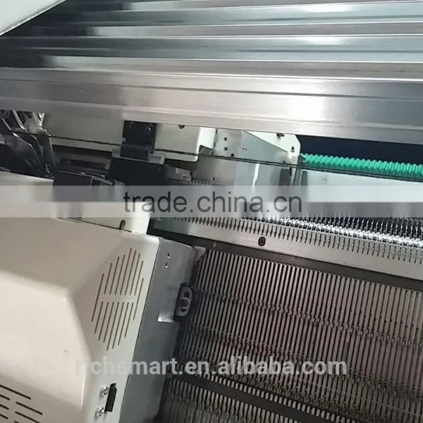 52"/7G Fully Computerized Flat Sweater Knitting Machine With Double Knitting System photo-2