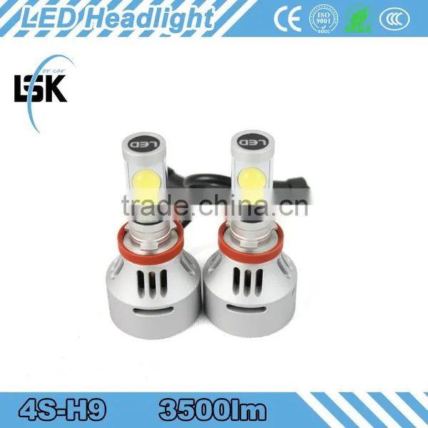 Wholesale 35W 3500LM 4S Led Headlights 12v-24v h9 Fog Led Headlamp for Auto With Two Years Warranty photo-4