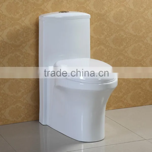 Freestanding Ceramic Siphon Flushing Glazed One Piece WC photo-4