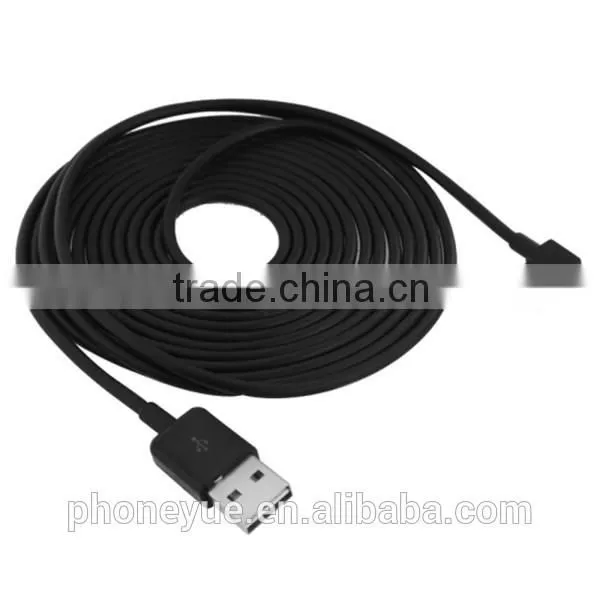 3m 10ft Fast Charging Reversible Type a to Type b 90 Degree Angled Micro Usb Cable