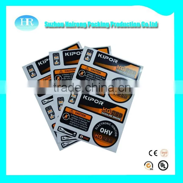 Environmental Synthetic Paper ul Logo Label / Waterproof PP Synthetic Paper photo-4