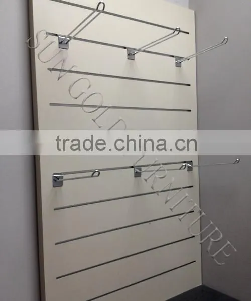 Wooden Hanging Clothes Display Rack (SZ-WDR023) photo-3
