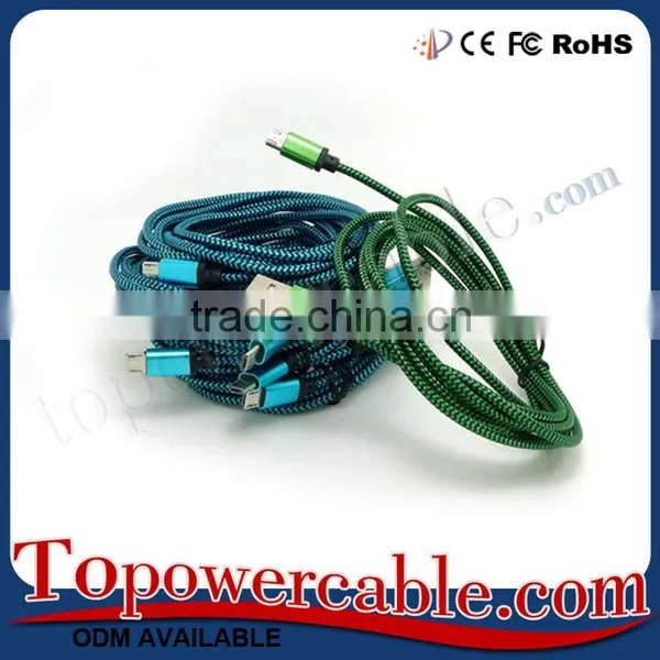 China Manufacturer Supply High Quality Mobile Phone Accessories Long Micro USB Cable photo-3