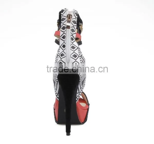 2016 New Summer Sandals Fashion Open Toe High Platform High Heel Women Shoes Fancy Sandals Lady photo-6