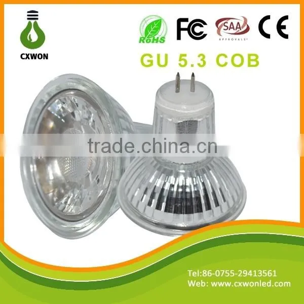Hot Sale Spotlight Fitting GU5.3 Led Spotlight 5w Cob Chip Led Lamp photo-2