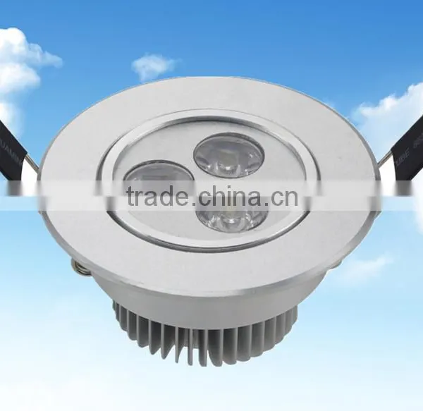 3 Year Warranty Silver 3w Led Components for Ceiling Light